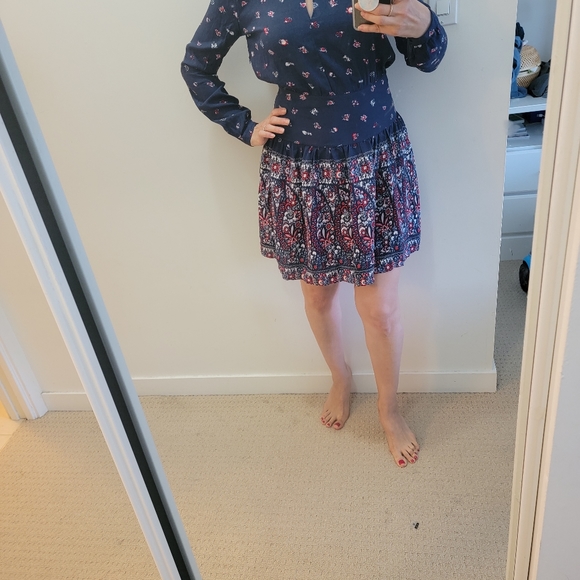 California Moonrise Boho floral dress - Picture 3 of 10